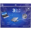 Cod. 741 Kit Protector para Laptop 15.6&quot; 3en1 TO-301 / Protector de Pantalla + Protector de Teclado + Protector de Tapa o Skin Transparente - 1