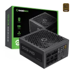 Cod. G:129 Fuente de Poder GAMEMAX GM-600 Modular / 600Watts / Certificación 80 Plus Bronze / 14CM Ventilador /100-240V/ATX P/PC