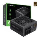 Cod. G:130 Fuente de Poder GAMEMAX GM-700 Modular / 700Watts / Certificación 80 Plus Bronze / 14CM Ventilador /100-240V/ATX P/PC