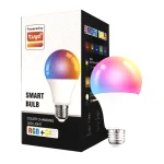 Cod. I:892 Foco Smart WiFi 110V 9W Multicolor RGB+CCT 2700K- 6500K  / Programación de horarios / Intensidad regulable / Control por APP / Compatible con Alexa o Google Home