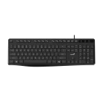 Cod. 281 Teclado Genius KB-117S / Silencioso / Tecla AI Copilot / tipo chocolate / 12 Teclas FN (8*audio, 4*Internet) / USB, cable 1.5m / Español