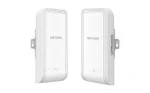 Cod. 155  Kit Radioenlaces Wi-Fi P/Exterior (5 km) HIKVISION DS-3WF02-5AC/D / 5 GHz; 867Mbps / MIMO 2*2, 12dBi  / Entrada-salida PoE estándar / Emparejamiento automático / Control: Web y APP Hik-Partner Pro / IP55