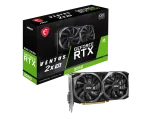 Cod. 214 Tarjeta de Video MSI NVIDIA GeForce RTX™ 3050 VENTUS 2X XS 8G OC / 8GB GDDR6 / 1*DisplayPort, 1*HDMI 2.1, DL-DVI-D / PCI Express® Gen 4 x8
