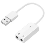 Cod. 1133 Adaptador de Sonido USB 7.1 Virtual / plug & Play