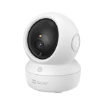 Cod. 331 Cámara Smart 360° EZVIZ H6c Pro 3K / Visión Nocturna a Color Smart / Modo patrulla / Detección (AI) Personas y ruidos fuertes / Seguimiento de Zoom Aut. / Audio bidireccional y botón de llamada / compatible: Alexa y google home / Soporta mi