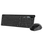 Cod. 255 Kit Genius SlimStar 8230 Wireless Dual (BT 5.3 + 2.4GHz) /  Teclado + Mouse óptico 1200DPI / Tecla AI Copilot / Conexión simultánea hasta 3 dispositivos / Español