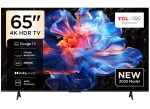 Cod. 118 Smart TV TCL 65" 4K 65P6K HDR 10+ MEMC / Google TV / AiPQ / Dynamic Color / Bisel Metálico / Panel HVA / HDMI 2.1, USB 3.0 / WiFi 5 & BT5.2 / Dolby audio 10W*2 / Google Cast / Control remoto por voz