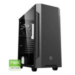 Cod. G:202 Case Gaming GAMEMAX Fortress TG A362 Black / controlador de ventilador V1.4 PWM / tapa lateral vidrio templado / 2*USB 2.0 + 1*USB 3.0 /HD audio / 3 ventiladores 12cm (1*posterior , 2*frontal)