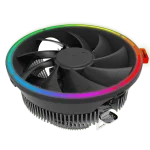Cod. B:118  Ventilador para CPU GAMEMAX GAMMA 200 /Efecto de luz Rainbow ARGB / Parte inferior de cobre / PWM de 4 pines / Compatible con procesadores Intel  LGA 1700 y AMD AM4/AM3