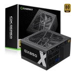 Cod. G:115 Fuente de Poder GAMEMAX GX-850 Modular / Certificado 80 Plus Gold /850Watts/12CM Ventilador /100-240V/ATX P/PC