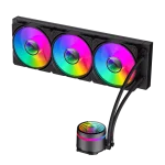 Cod. B:158 Sistema de Enfriamiento Líquido GAMEMAX ICEBURG 360 Infinity / FAN 3*120MM PWM / Sincronización ARGB AURA Sync / Conector 5V, 3 pines / 12V 4 pines / Compatible Intel LGA 1700 / AMD AM5 / ARGB