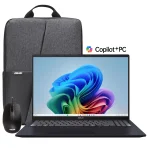 Cod. 1832  Kit ASUS VivoBook 16 (M1607K) Copilot+PC / AMD Ryzen™ AI 7 350 / 16 GB DDR5 / 1 TB GB NVMe™ SSD / 16" WUXGA (1920 x 1200) / Sin Sistema (OS) / Wi-Fi 6& BT 5.3 / Cám. FHD IR / Teclado Español alfanumérico / Quiet Blue + Mochila Asus + mouse ópti