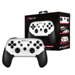 Cod. 074 Control de juegos Xtrike Me GP-43 Wireless & Cableado / Batería 400mAh (5 horas) / 20 botones / Clip P/teléfono / Compatible: PS4/PS3/N-switch/IOS13.0+/Android. cable: PC D-input y X-Input/IOS13.0