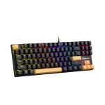 Cod. 259 Teclado Mecánico TKL Xtrike Me GK-989 / Switch Rojo / 88 teclas Double-Shot Injection / Retroiluminado Rainbow (12 modos) / 26 teclas anti-ghosting / Cable USB-A 1.6m / Español