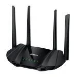 Cod. 160 Router Wi-Fi 6 AX1500 Dahua DH-AX15M / 1.5 Gbps (5GHz@1201 Mbps y 2.4GHz@300 Mbps) / 2* P/LAN Gigabit y 1* P/WAN Gigabit / WPA3 / Tecnología OFDMA y 1024-QAM. - Beamforming, MU-MIMO