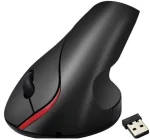 Cod. W:156 Mouse vertical Wireless Ergonomico con batería Recargable