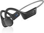 Cod. 143 Auriculares Deportivos S800C (Gray) Conducción Ósea / impermeables IPX7 / Bluetooth® 5.3 / Diseño de Oreja Abierta / Mic. integrado / 8-10H Autonomía