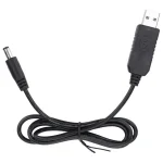 Cod. 191 Cable convertidor USB-A (5V/1A) a DC (12V/1A) / universal P/router