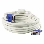 Cod. 216 Cable VGA a VGA SC-411 HQ / 10 M / blanco