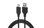 Cod. 163 Cable de carga rápida Genius 3.0 ACC-A2CC-3A / de USB-A a USB-C / 1 m. / 5 Gbps / Nailon trenzado