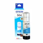 Cod.058 Tinta Epson 504 Cyan/ Impresoras Tinta Continua L4150/ L4160/L6161/L6171/L6191