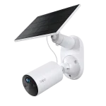 Cod. 358 Kit Cámara Smart TP-Link Tapo C410 2K & panel solar / Visión Nocturna a Color / detector smart Persona / Zonas personalizables / Audio bidireccional / Soporta microSD(512GB) / Bat. integrada (180días) / Compatible: Google Home y Alexa / IP65