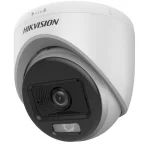 Cod. 260 Cámara con Micrófono Integrado HIKVISION ColorVU DS-2CE70DF0T-LPFS / 2 MP / Imágenes a color 24horas / Tipo Domo / 3D DNR / Iluminación híbrida Inteligente: 20 metros / Plástico / DC 12V