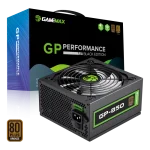 Cod. 148 Fuente de Poder GAMEMAX GP-850 BK/ Alta eficiencia 80 Plus Bronze / 850 Watts / 12/14CM Ventilador Bajo Ruido/ ATX /PC