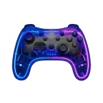 Cod. 079 Control de Juegos Inalámbrico MARVO Ghost 40 (GT-88) Soporte P/Celular / Bluetooth® / Iluminación RGB / Vibración dual /  joystick 3D / Batería: 800mAh (8-12 H) / Compatible: Android, iOS, PC, PS3, PS4, Nintendo Switch