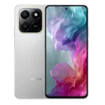 Cod. 299 HONOR X7d / 256GB Rom / 8GB Ram / LTE (Dual SIM) / 6.77" HD+ 120 Hz / Cam. 108MP con AI, 8MP Frontal / MagicOS 9 (Android 15) / Botón AI / Resistencia al agua IP65 y caidas SGS / Bat. celda dual 6.500 mAh / Plata Meteoro