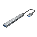Cod.  979  Hub MARVO UH-ATC01 / Interfaz USB 3.0 a  3*USB 2.0 + 1*USB 3.0 / plug & Play / Metal