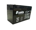 Cod. 054 Batería de plomo sellada Weida 12V 7.5Ah / 20Hr