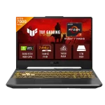 Cod. 1788 ASUS TUF Gaming A15 FA506NCG / AMD Ryzen™ 7 7445HS, 3.2 GHz (22 MB caché, hasta 4,7 GHz) / 16GB DDR5 / 1 TB SSD NVMe / NVIDIA® GeForce RTX™ 3050, 4 GB GDDR6 / 15.6" FHD 144Hz, IPS, Adaptive-Sync / Sin Sistema (OS) / Teclado Retroiluminado RGB Es