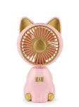 Cod. 988  Mini Ventilador Recargable USB / Forma de Gato