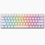 Cod. 301 Teclado Mecánico ACER NITRO OKR252 SP WT / Tri-modo: (Wireless 2.4G + BT & cableado) / Switch Rojo / Iluminación RGB (modos Dinámicos) / Bat. 2000 mAh / 68 teclas, Español