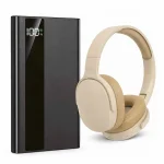 Cod. 151 Kit ENV Power Sound / Audífonos Bluetooth® headset + Power Bank 10.000mAh, Carga rápida (22.5W) 2*USB-A & 1*USB-C