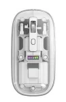 Cod. GM:241  Mouse MARVO M810W WH Transparente / Dual Inalámbrico 2.4G + Bluetooth 5.2 / 1600DPI / 4 botones / batería 300mAh