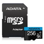 Cod. 154 Memoria Micro SD ADATA Premier / 256GB / Clase 10 / V10 / 2en1 /100MB/s