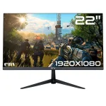 Cod. 120 Monitor LED ENV 22" FULL HD 75Hz / 1*VGA / 1*HDMI (incl.Cable) / Bisel Ultra-Delgado / Black