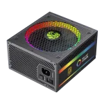 Cod. 167 Fuente de Poder GAMEMAX RGB-1050 BK Modular / Alta eficiencia 80 Plus Gold / 1050 Watts / 14CM Ventilador Rgb Bajo Ruido/ ATX /PC