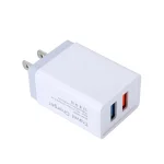 Cod. 062 Cargador de pared universal AR001 / 2*Puertos USB-A DC 5V / 2.4A