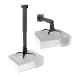 Cod. 991 Soporte para Proyector (pared o techo) / compatibilidad universal / Ajustable altura / Material acero>