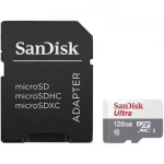 Cod. 261 Micro SD SanDisk Ultra® 128GB / 2en1 / Clase 10 / hasta 100MB/s