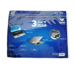 Cod. 746 Kit Protector para Laptop 14.6" 3en1 TO-301 / Protector de Pantalla + Protector de Teclado + Protector de Tapa o Skin Transparente