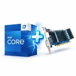 Cod. 180 Procesador Intel Core i7-12700F 12va. Generación / FCLGA1700 / 12 núcleos / 25MB caché, hasta 4,90 GHz + Tarjeta de video ASUS GeForce® GT 710 2GB GDDR5 EVO / HDMI, DVI-D, VGA