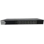 Cod. 132 Switch Gigabit HIKVISION DS-3E0524-E(C) / 24 puertos RJ45 10/100/1000Mbps / Montaje en rack / conmutación 48 Gbps / Carcasa de metal