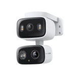 Cod. AT:379 Cámara Smart exterior/interior TP-Link Tapo C246D Dual 2K 360° / Lente gran angular 125° & Teleobjetivo 6mm / Vista Nocturna Intelig. / Detección AI (pers. masc. veh.) / Seg. automát. sincronizado / 8 puntos patrulla / Audio bidireccional / So