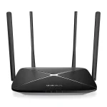 Cod. 091 Router Wireless Doble Banda TP-LINK-MERCUSYS AC12G V2 /1300 Mbps/2.4GHz-5GHz/3 puertos LAN Gigabit/ 1 Puerto WAN Gigabit/ 4 Antenas omnidireccionales fijas 5dBi