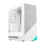 Cod. 326 Case GAMEMAX Focus MW / lateral vidrio templado, frontal Mesh ABS / 1*USB3.0 + 1*USB2.0 + 1*Tipo-C / Audio HD / Soporta enfriamiento liquido 240mm / Incluye: 3*ventiladores 120mm