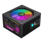 Cod. 139 Fuente de Poder GAMEMAX VP-800-RGB / interruptor ECO (ON/OFF) / Certificado 80 Plus Bronze /700Watts/12CM Ventilador RGB/ATX P/PC